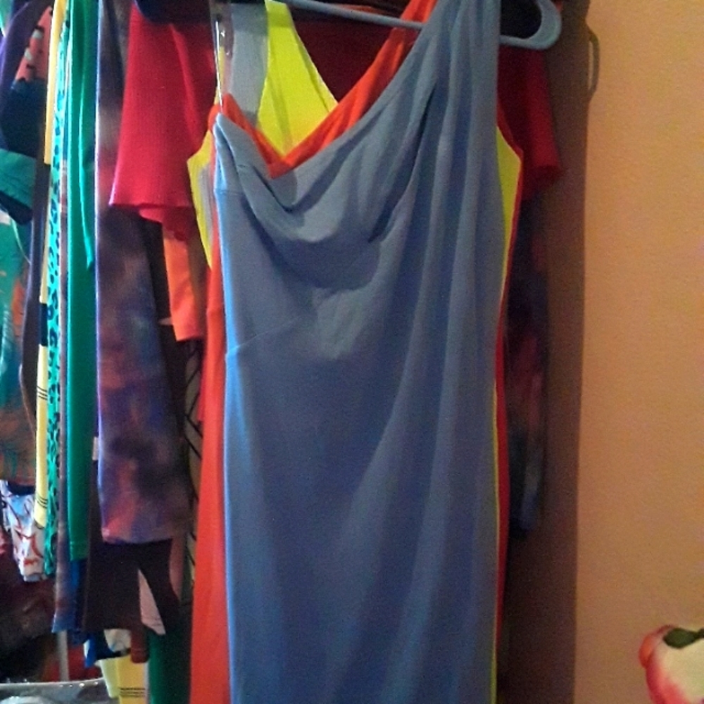 Charolette Russe one shoulder keyhole